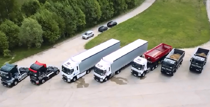 новые российские грузовики для перевозок